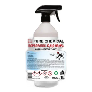 Czysty izopropanol w aerozolu do dezynfekcji i odtłuszczania 99,9% 1000 ml — zdjęcie 1