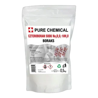 BORAKS CZYSTY BORAX CZTEROBORAN SODU czda 0,5kg — zdjęcie 1