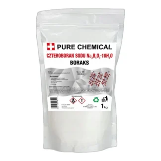 Boraks Pure Chemical proszek 1000 g czystość 99,99 % — zdjęcie 1