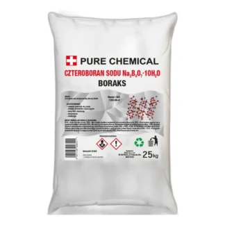 Proszek czteroboranu sodu dziesięciowodnego – 25 kg wysokiej czystości — zdjęcie 1