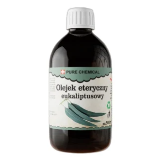 Naturalny olejek eukaliptusowy – 500 ml do aromaterapii i czyszczenia — zdjęcie 1