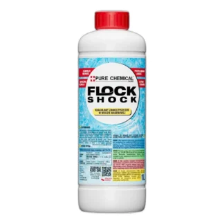 FLOCK SHOCK KOAGULANT DO BASENU EFEKT KRYSTALICZNEJ WODY USUWA MĘTNOŚĆ 1L — zdjęcie 1
