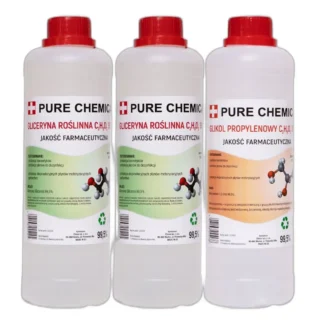 Zestaw gliceryna roślinna 2000 ml + glikol propylenowy 1000 ml – 3 l łącznie — zdjęcie 1