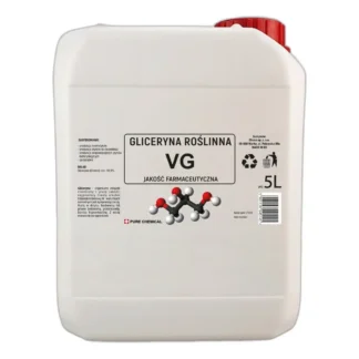 Gliceryna roślinna farmaceutyczna 5 litrów do zastosowań technicznych — zdjęcie 1
