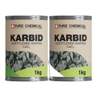 Karbidek wapnia 98% – węglik wapnia, 2 kg (2x1kg) — zdjęcie 1