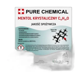 Mentol w kryształach, wysoka czystość, opakowanie 2,5 kilograma — zdjęcie 1