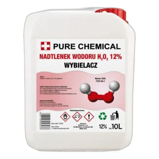 Nadtlenek wodoru 12% – ciecz chemiczna 10 litrów — zdjęcie 1