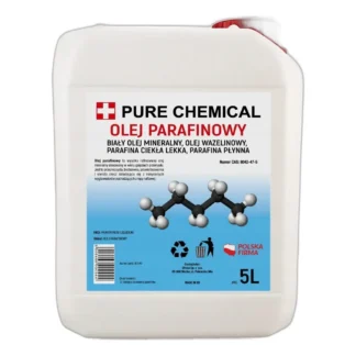 Olej parafinowy w dużym opakowaniu 5 litrów do zastosowań przemysłowych — zdjęcie 1