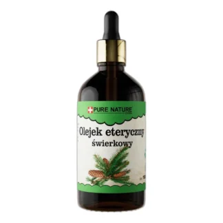 Naturalny olejek świerkowy, 100 ml, bez dodatków — zdjęcie 1