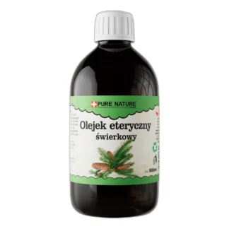 OLEJEK ETERYCZNY ŚWIERK NATURALNY ŚWIERKOWY BEZ DODATKÓW 500ml — zdjęcie 1