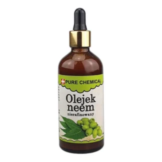 Naturalny olejek neem, nierafinowany, tłoczony na zimno, 100 ml — zdjęcie 1
