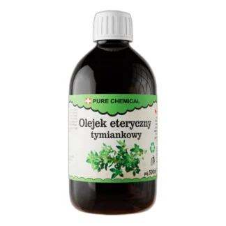 OLEJEK TYMIANKOWY ETERYCZNY TYMIANEK NATURALNY 0,5L — zdjęcie 1