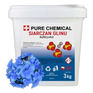 Siarczan glinu o czystości technicznej – 3 kg do regulacji pH i pielęgnacji hydr — zdjęcie 1