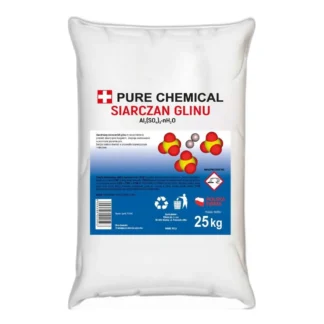Siarczan glinu niebieski do regulacji pH i koagulacji wodnych roztworów 25 kg — zdjęcie 1