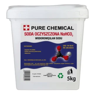 Soda oczyszczona Pure Chemical 5 kg wiaderko ekologiczna bez dodatków — zdjęcie 1