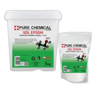 Czysty siarczan magnezu, forma naturalna, opakowanie 6 kilogramów (5 + 1 gratis) — zdjęcie 1