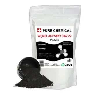 Węgiel aktywny proszek, czystość 99,90%, 250 g — zdjęcie 1