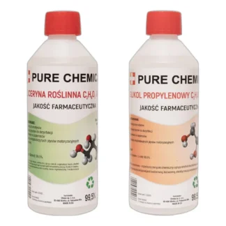 Zestaw gliceryna + glikol propylenowy, 1 l każdy, 99,5% — zdjęcie 1