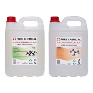 Zestaw gliceryny i glikolu propylenowego, 10 litrów — zdjęcie 1