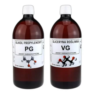 Zestaw gliceryna i glikol PG 2000 ml, czystość 99,5%, Pure Chemicals — zdjęcie 1